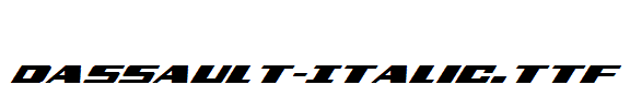 Dassault-Italic.ttf